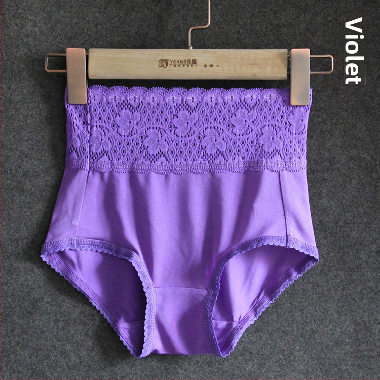 Γυναικείο εσώρουχο εγκύου με υψηλή μέση από Mulberry μετάξι, δαντέλα πλεκτή, διαπνέον, 100% μετάξι