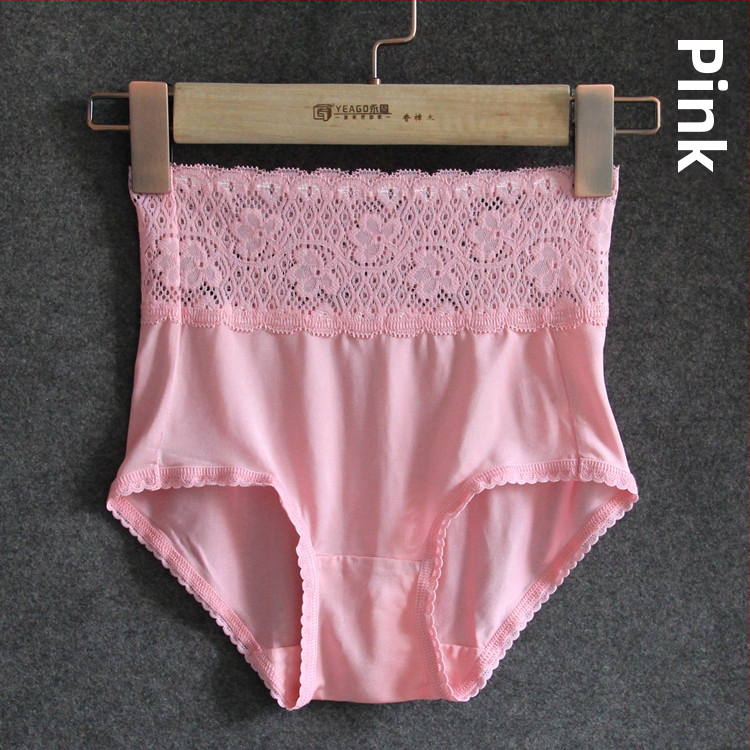 Γυναικείο εσώρουχο εγκύου με υψηλή μέση από Mulberry μετάξι, δαντέλα πλεκτή, διαπνέον, 100% μετάξι