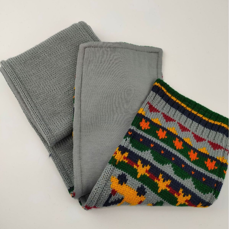 Σετ σκουφί και φουλάρι για παιδιά από μαλλί με θέμα αυτοκίνητο κινουμένων σχεδίων, δύο τεμάχια, unisex, ζακάρντ