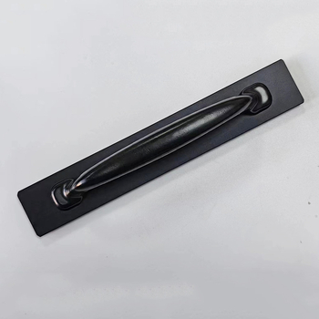 Dekorativna ručka za vrata i prozore s dvije rupe, model YHX-B5008-1#, aluminijska legura, moderni minimalistički stil