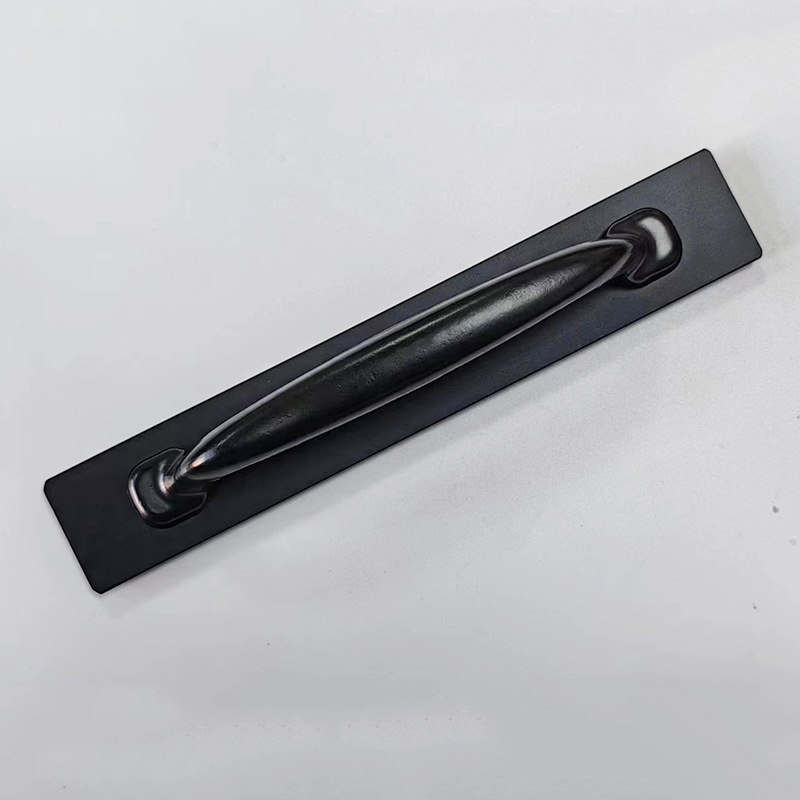 Dekorativna ručka za vrata i prozore s dvije rupe, model YHX-B5008-1#, aluminijska legura, moderni minimalistički stil