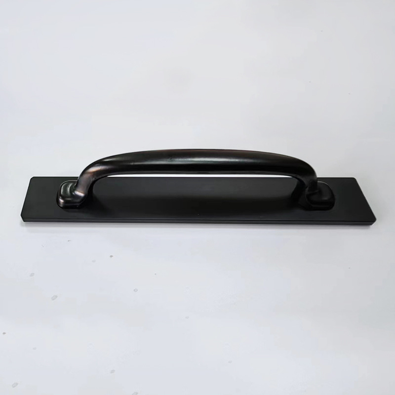 Dekorativna ručka za vrata i prozore s dvije rupe, model YHX-B5008-1#, aluminijska legura, moderni minimalistički stil