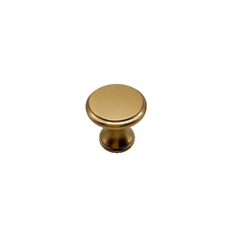 Okrugla tipka ručka za vrata ormarića i ladice | Cinkova zlitina | Elektroplatiranje | Model: French bronze 2
