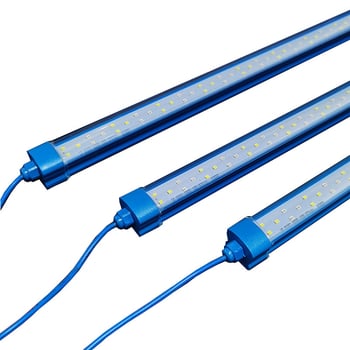 Lampa LED pentru acvariu, impermeabilă, 24W, corp din plastic, brand Zhuorui, greutate 200 g