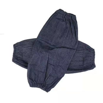 Denim dugi elastični rukav za zaštitu od prašine i zavarivanja