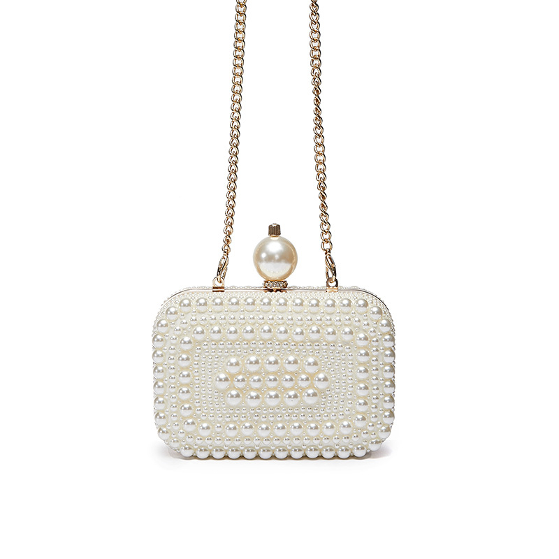 Kožna clutch od prirodne kože, shell stil, vodoravni kvadratni oblik, magnetsko zatvaranje, lančani držač, ručna izrada