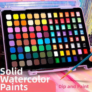 Condonparker σετ ιριδίζουσας ακουαρέλας με ιριδίζοντα pigment, φορητό εργαλείο ζωγραφικής, κατάλληλο ως δώρο