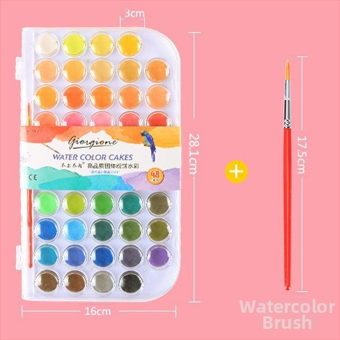 Condonparker σετ ιριδίζουσας ακουαρέλας με ιριδίζοντα pigment, φορητό εργαλείο ζωγραφικής, κατάλληλο ως δώρο