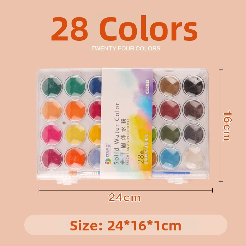 Condonparker σετ ιριδίζουσας ακουαρέλας με ιριδίζοντα pigment, φορητό εργαλείο ζωγραφικής, κατάλληλο ως δώρο