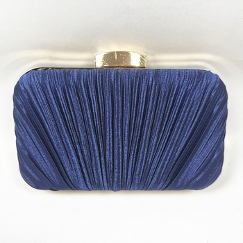 Večernja clutch torbica, mali kvadratnog stila, Materijal: poliester, Oblik: vodoravni pravokutnik, Način otvaranja: kopča, Unutarnji pretinac: džep za telefon