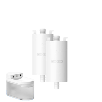 Catlinks Dispenser za vodu za mačke s keramičkim filtrom, bežična ultrafiltracija