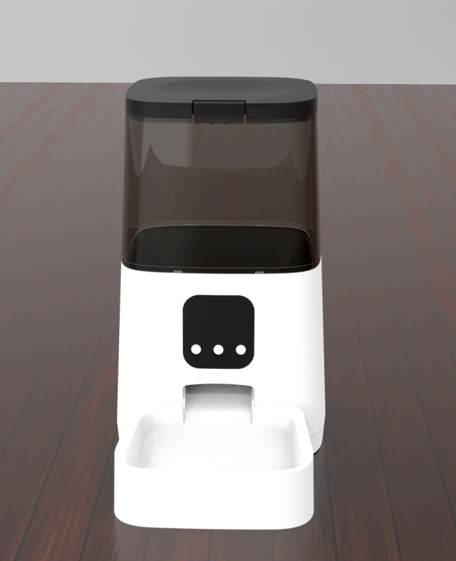 Pametni hranilnik za kućne ljubimce za mačke i pse s aplikacijom — automatsko doziranje, kapacitet 6L, odvojivi, težina 2,5 kg