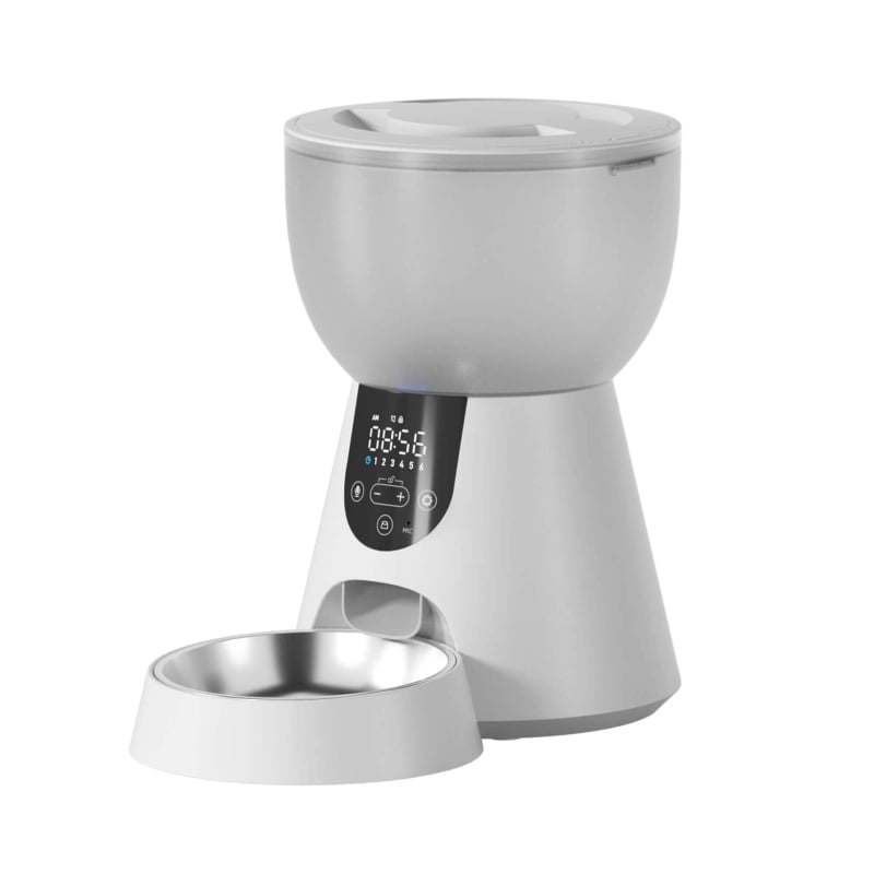 Petwant F17 okos állateledel-adagoló, 4L kapacitás, WiFi (2.4G/5G), alkalmazásvezérlés, levehető kialakítás