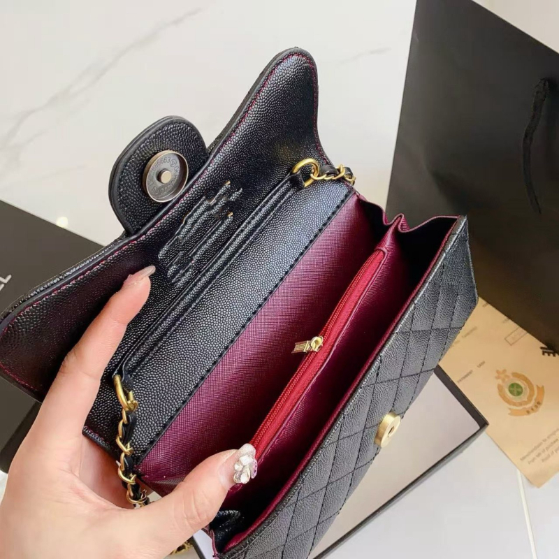 PU crossbody torbica za telefon s unutarnjim džepom na zip, vodoravnog kvadratnog oblika, magnetsko zatvaranje, podstava od poliestera