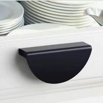 Par ručki za vrata ormara, garderobe i ormarića za cipele – aluminijska legura; prskano bojanje/oksidacija; novi kineski stil