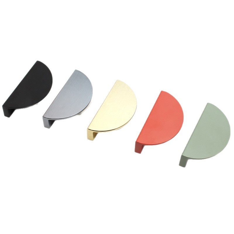 Par ručki za vrata ormara, garderobe i ormarića za cipele – aluminijska legura; prskano bojanje/oksidacija; novi kineski stil