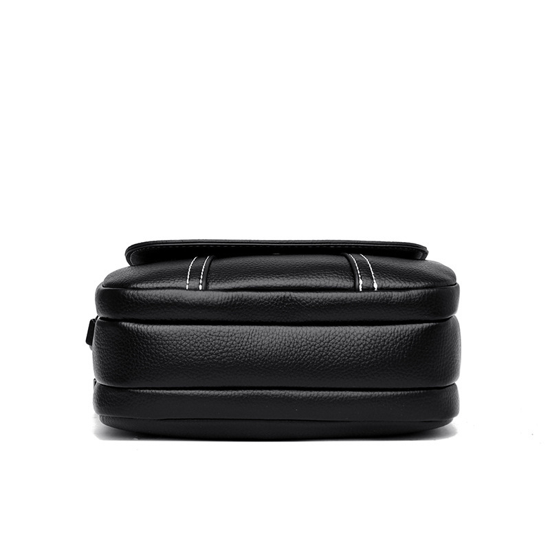 Torba za rame, mala okrugla od PU kože, podstava od najlona, gradski minimalistički stil, proljeće 2025