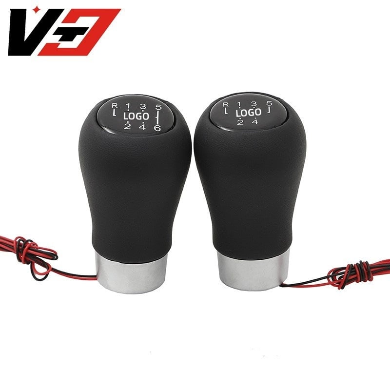 LED osvijetljena ručica mjenjača s 5/6 brzina za BMW ručni mjenjač, br. VBT, kompatibilna s BMW serijama 1–7 (E34,E46,E90,E91,E88,E81,M3,M4,M5,E60,E61)