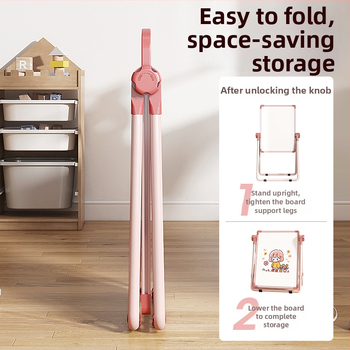 Rainbow magnetická dvojstranná detská tabuľa na kreslenie s mazateľnou plochou