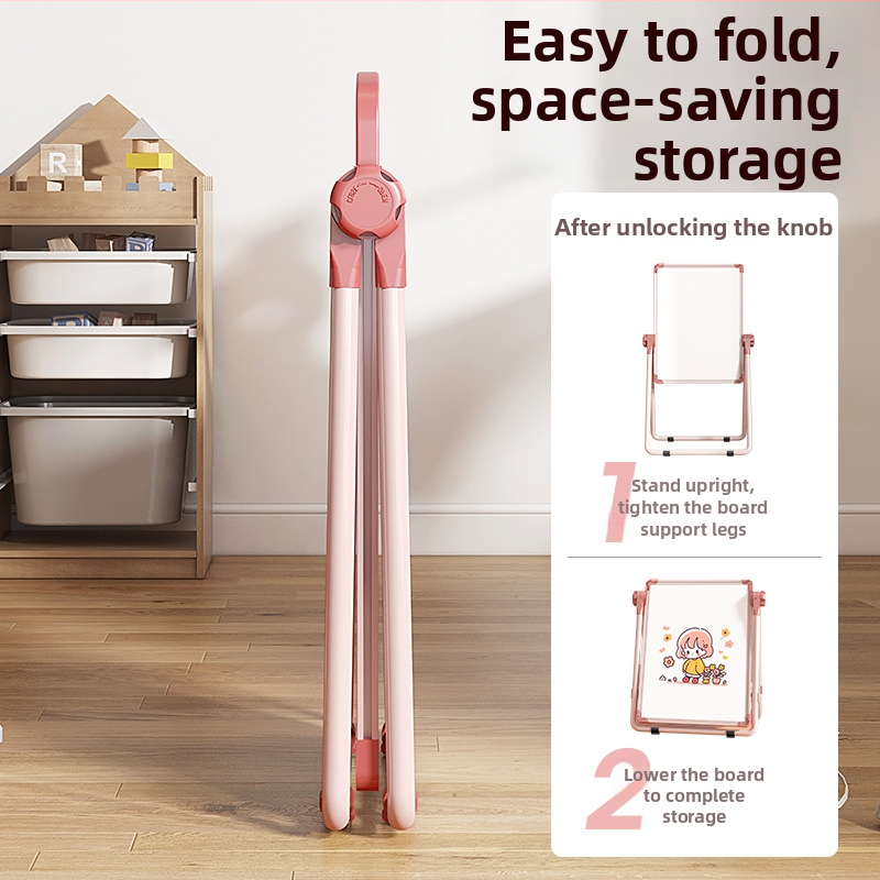 Rainbow magnetická dvojstranná detská tabuľa na kreslenie s mazateľnou plochou