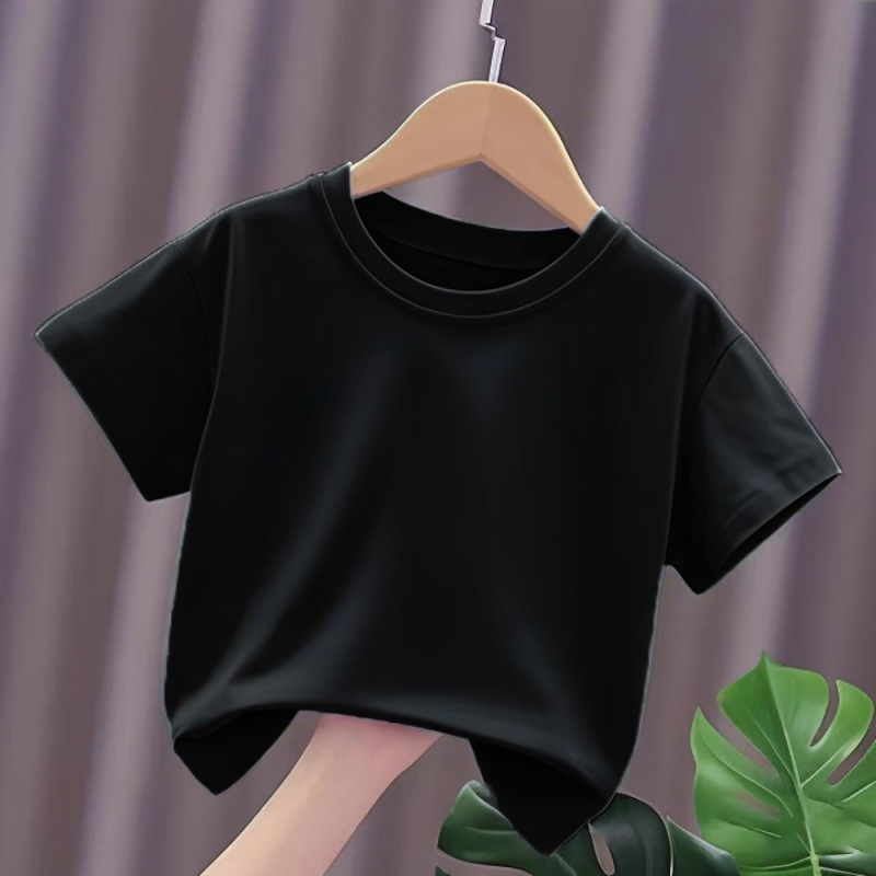 Dječje pamučno T-shirt s kratkim rukavima, korejski stil, za djecu od 3 do 8 godina.