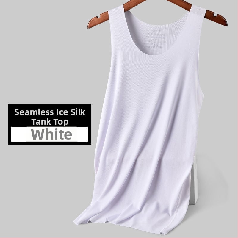 Ανδρικό τοπ χωρίς μανίκια με φαρδιές ώμους, Modal, 90–95% περιεκτικότητα σε Modal, Παχύ ύφασμα 251–300 g/m², στρογγυλός λαιμός, Καλοκαίρι