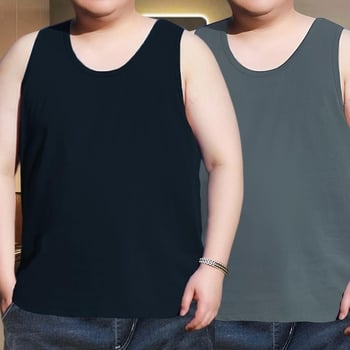 Безръкавен жилет-тениска, свободна кройка, полиестерова тъкан, спортна употреба, лятно облекло