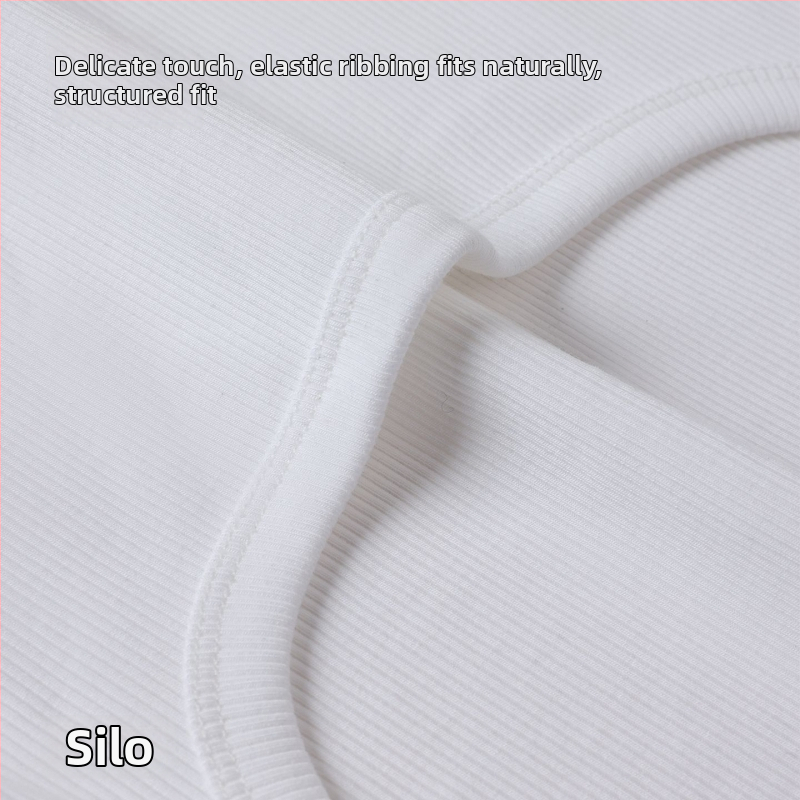 Y-образен гръб без ръкави спортен потник, Slim Fit, базов слой, отвежда потта, кръгло деколте