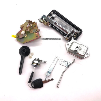 Wei Lianbo sada zámku kabíny bagra Doosan Daewoo 55/60/75 – rukoväť, zámkový blok a zámkový valec