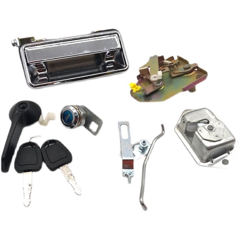 Wei Lianbo комплект за ключалка на кабината на екскаватор: дръжка, заключващ блок и цилиндър за Doosan Daewoo 55/60/75