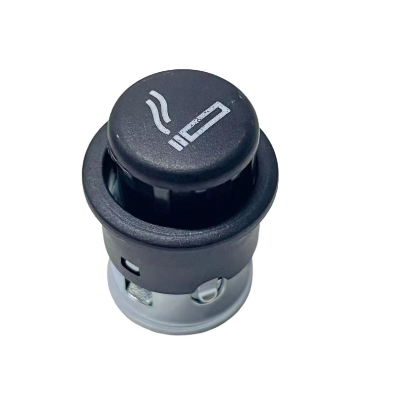 VW automobilski cigaretni upaljač – metalna konstrukcija, kompatibilan s Magotan, Sagitar, Golf, Bora, CC, Passat, Lavida, Touran, dio broj 1J0919307