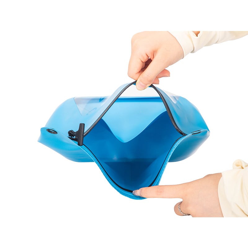 PVC vodootporna crossbody torbica - model TM0525028 - (PVC; vodootporno; zatvarač; za vanjske sportove)