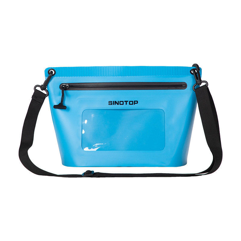 PVC vodootporna crossbody torbica - model TM0525028 - (PVC; vodootporno; zatvarač; za vanjske sportove)