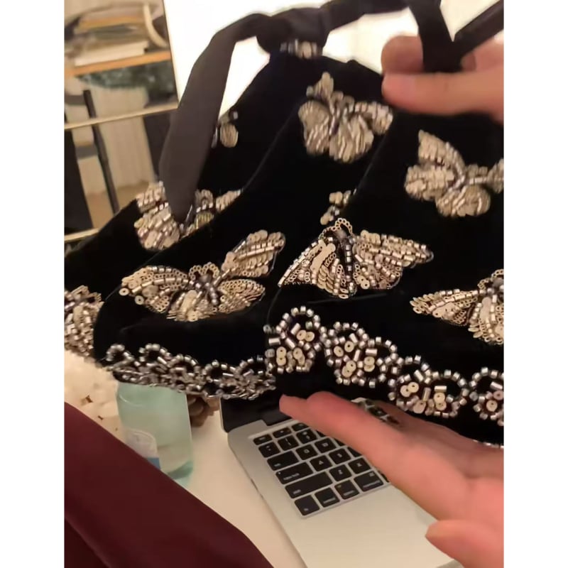 Gradiska minimalistička Tote torba od flanel, vertikalno kvadratnog oblika, zatvarač, unutarnji džepovi (s zatvaračem/za telefon)