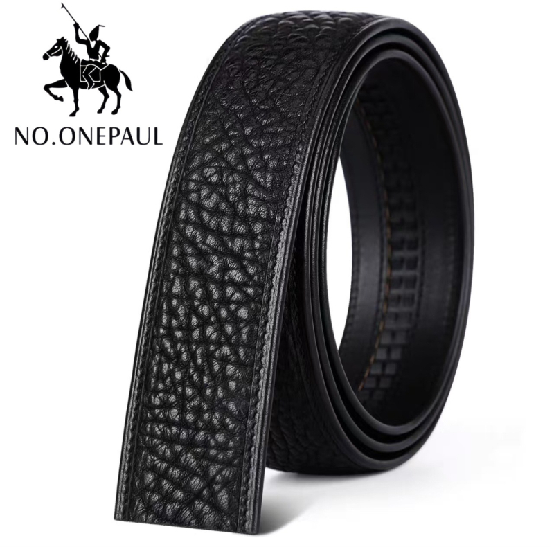 Kožni kaiš za muškarce (Prva sloj goveđe kože; Spona od čelika; Automatsko zaključavanje)