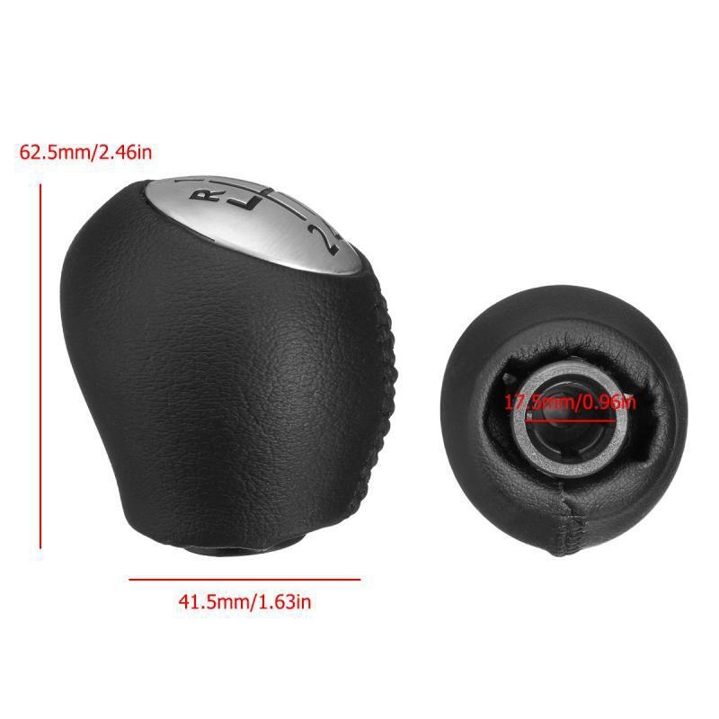 Helmsman kožna navlaka ručice mjenjača, kompatibilna s Renault Megane/Scenic/Laguna/Espace, za ručni mjenjač