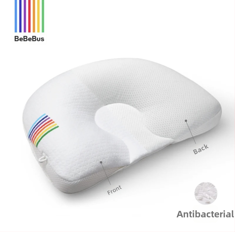 BeBeBus μαξιλάρι για μωρά με διαμόρφωση κεφαλιού, διαπνέον, κατά της παραμόρφωσης του κρανίου, για βρέφη 0–3 ετών, ύψος 5,1–10 cm