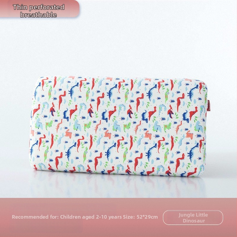 Тънка възглавница от паметна пяна за деца и бебета, правоъгълна форма, 1–2 кг, поддържаща шийния стълб