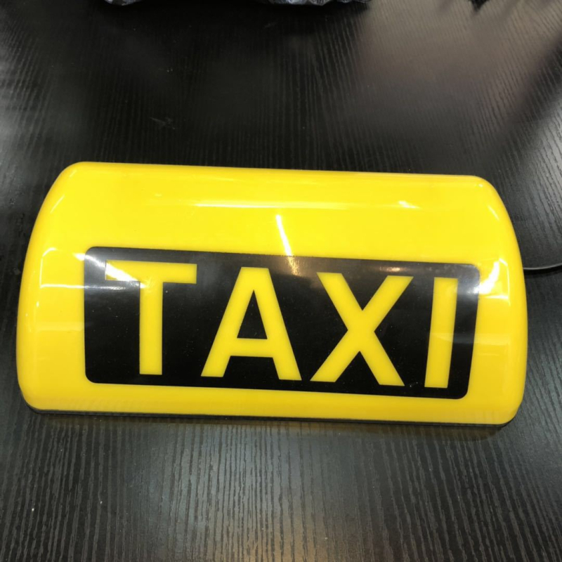 Taxi krova svjetiljka s vodootpornom magnetskom osnovom, ABS, 12V, model 8001