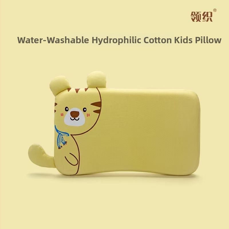 Детска възглавница с мемори пяна; чист памук, правоъгълна форма (за деца; мемори пяна; чист памук; правоъгълна форма)