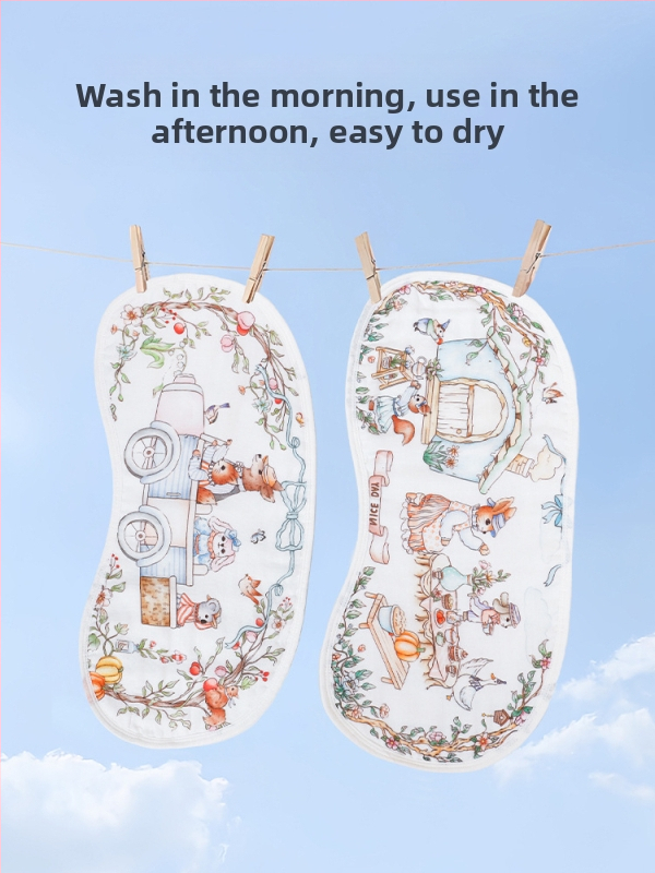 Vankúš v tvare oblaku pre novorodencov, bambusové vlákna, kreslený dizajn, bezpečnostná trieda A, jar 2025 uvedenie