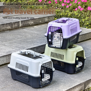 Wang xingyu PVC преносна чанта за котки и кучета, капацитет 15, средна твърдост, чанта за домашни любимци