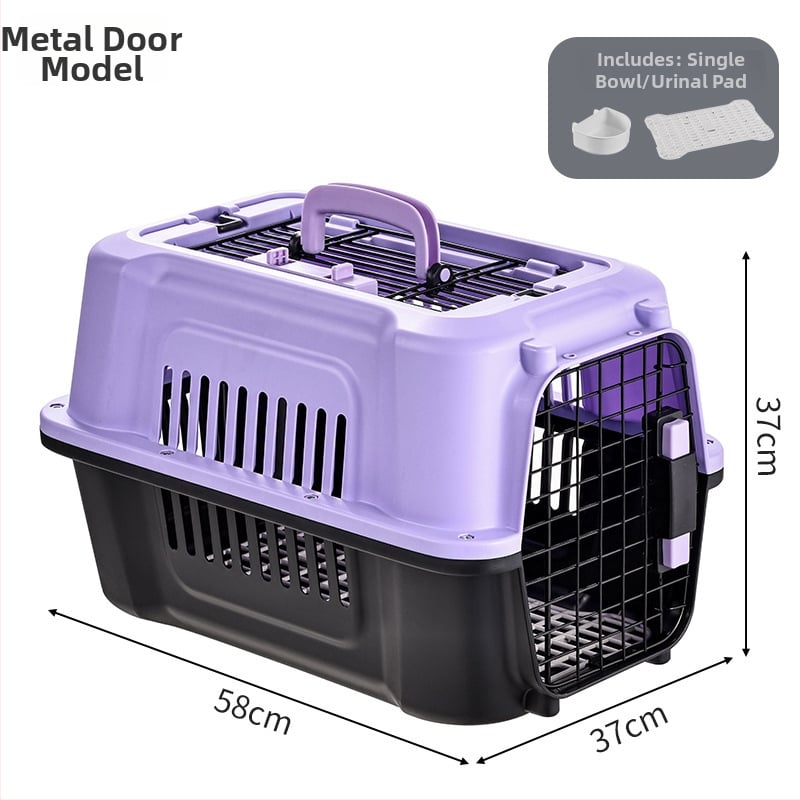 Wang xingyu PVC преносна чанта за котки и кучета, капацитет 15, средна твърдост, чанта за домашни любимци