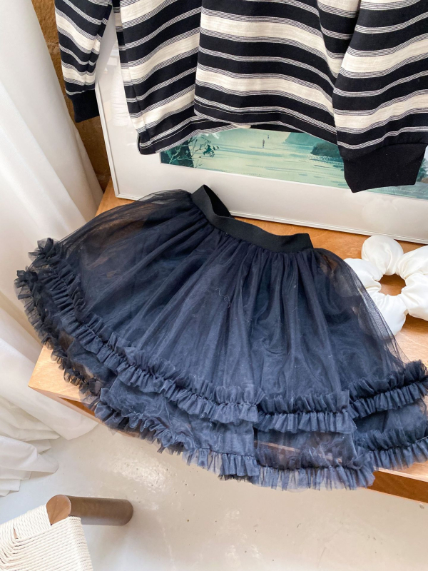 Dječji prugasti pleteni pulover – 95% pamuk, dugi rukav, pulover, unisex, korejski stil, proljeće
