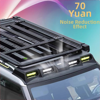 Strešný reflektorový rám svetla — Kompatibilný s Prado LC250, Haval H9, Raptor, Jietu Traveler, Shanhai T2; Značka: Danyang Deliang