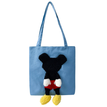 Чанта за домашни любимци от канвас, кръстосана през рамо, Youlan, капацитет над 20 л, карикатурен принт, мека