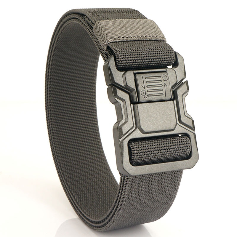 Тактически бързозатягащ колан с катарама от алуминиева сплав, нейлонова лента, ширина 2–4 cm, електроплатиран завършек