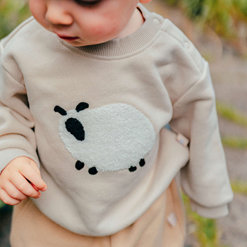 Dječja fleece mikina, unisex, duge rukave, nordijski jesenski stil, pamuk 86,7%, za uzrast 1–3 godine, Jesen 2025