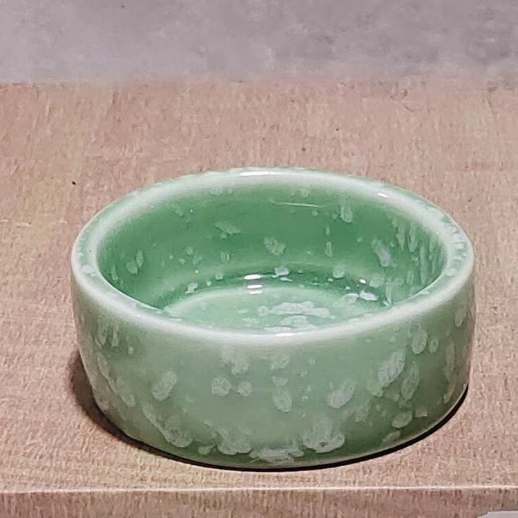 Kérámiás kisállat etető tál (Anti-Tilt, Anti-Splash; Xin Boheng; származás: Dehua; 360 darab; akváriumhoz)