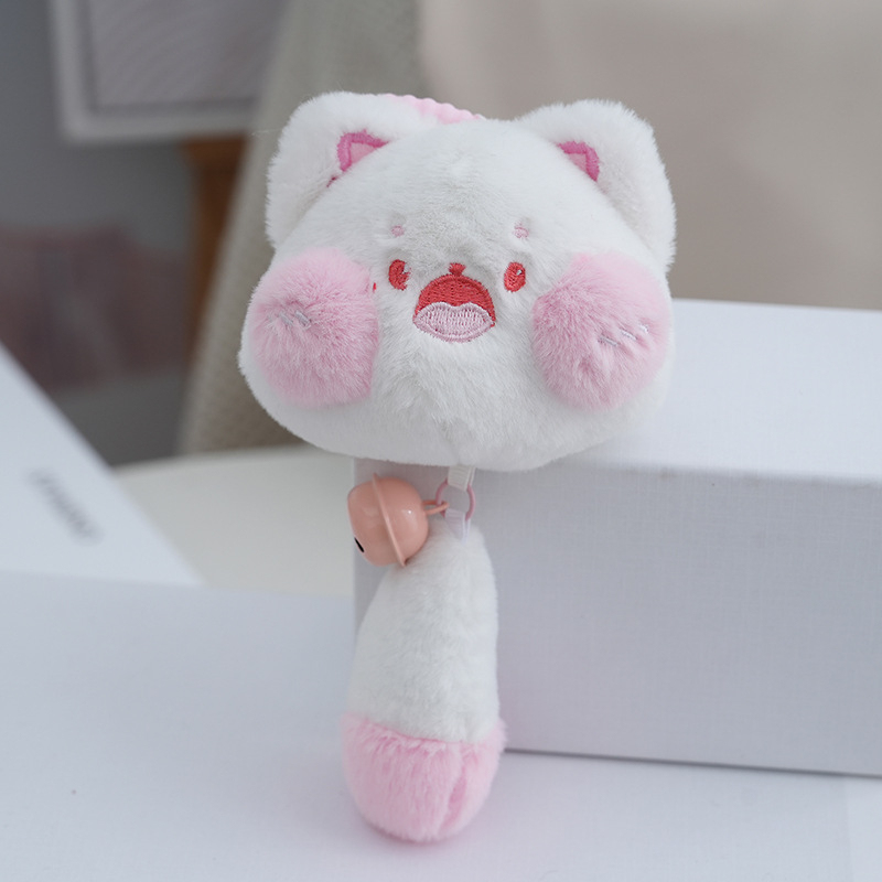 Its Joy плюшено котешко ключодържател – животински дизайн, PP памук пълнеж, възраст 15–35